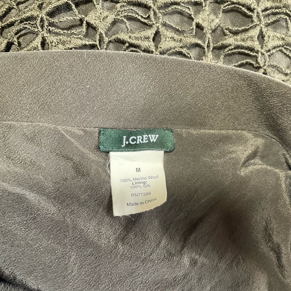 Olive Green Crochet Skirt - Picture 6 of 6